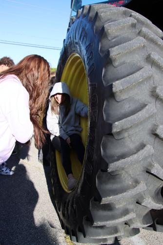 2023 'Drive Your Tractor to School Day' at Henry County High School in New Castle, Kentucky