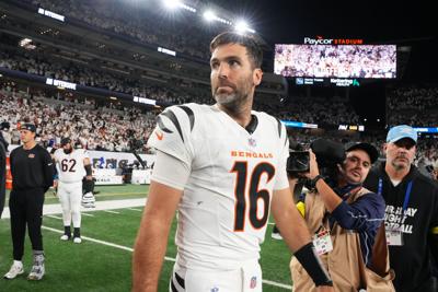 Joe Flacco Steelers Bengals Football 10-16-2025