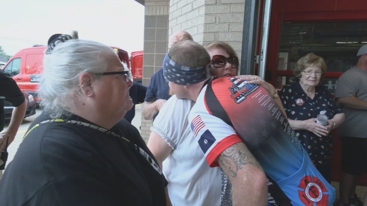 First Responders On 400-mile Ride Stop To Honor Fallen Zoneton Fire ...