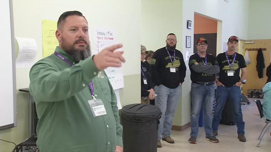 Veterans Club members visit Down Syndrome of Louisville (Nov. 12, 2019)