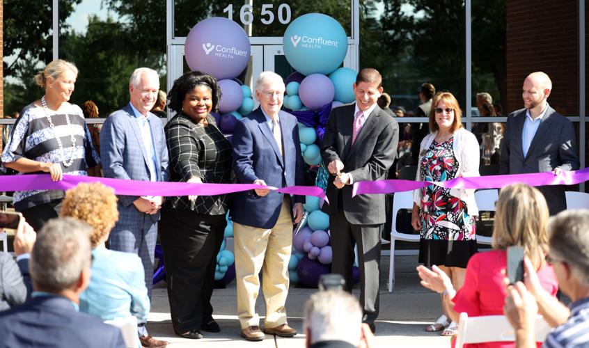 Confluent Health ribbon cutting