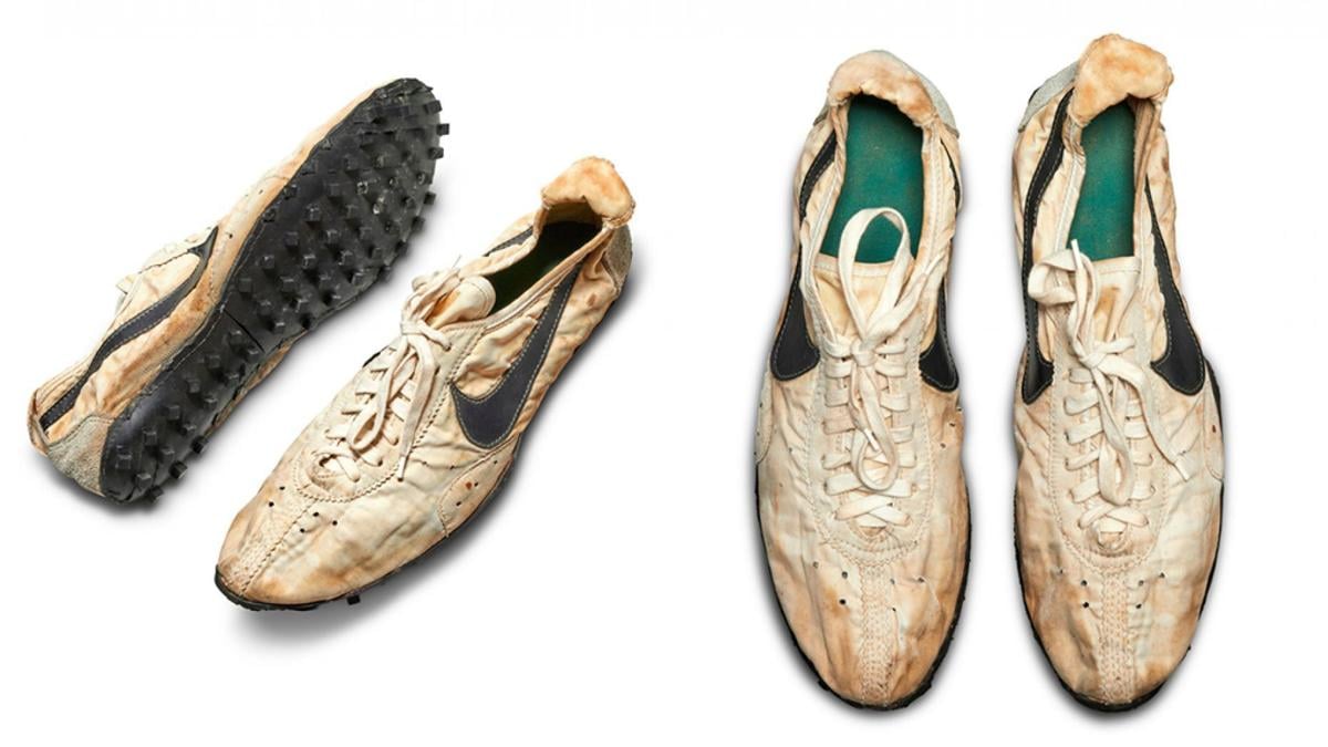 Rare 1972 Nike Olympic running shoes set record at more than $437,000 |  National | wdrb.com