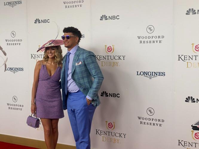 Patrick and Brittany Mahomes