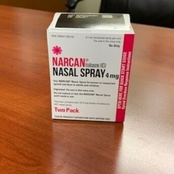 Narcan at Floyd County Health Department