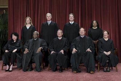 Members of Supreme Court - AP File