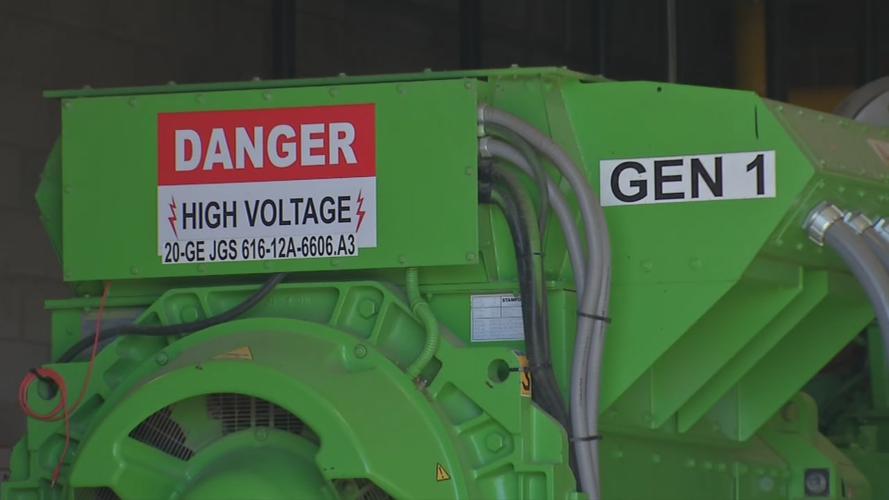 Fort Knox off the grid generator close-up