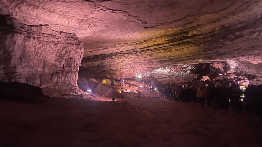 Inside Mammoth Cave concert hall