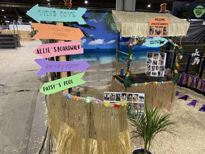 Kentucky State Fair Wast Wing Tiki Bar