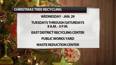 Christmas Tree recycling locations in Louisville