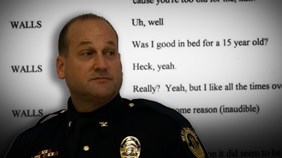 He was arrested for having sex with a 15-year-old girl. How is he still a cop in Louisville?