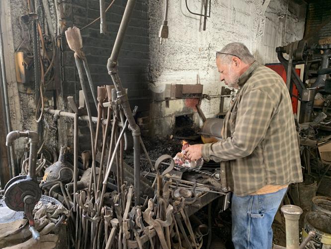 Blacksmith Craig Kaviar