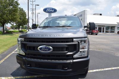 Ford Super Duty Truck on Carriage Ford lot.JPG