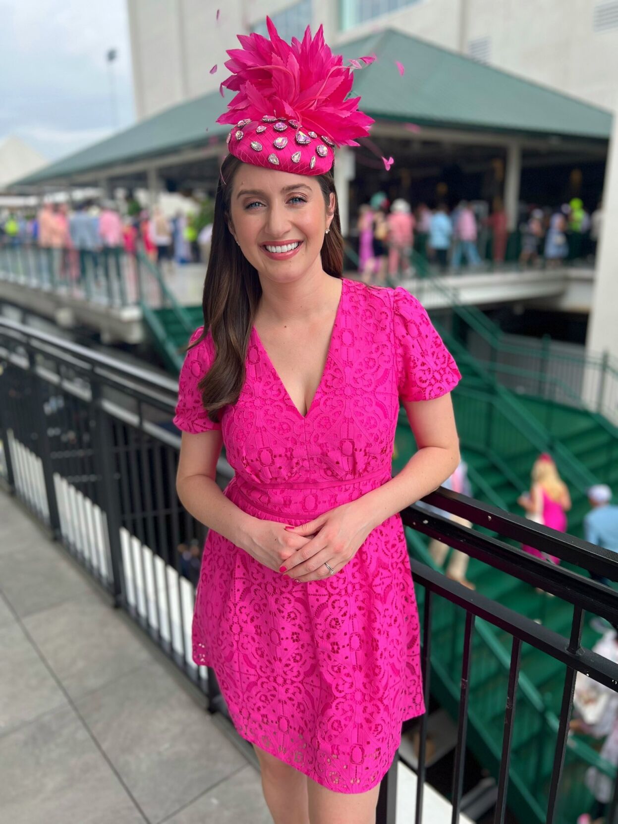 IMAGES | WDRB Personalities Celebrate Oaks Day | Derby 150 | Wdrb.com