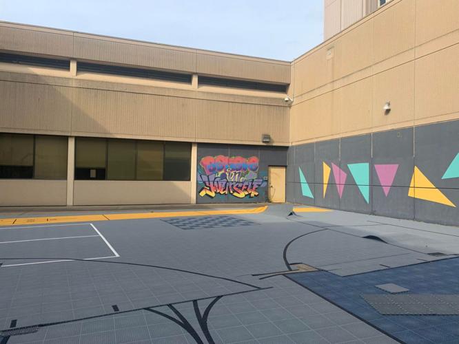 Louisville youth detention center recreational space