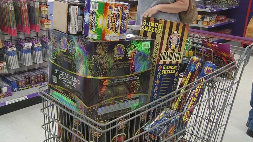 phantom fireworks in cart