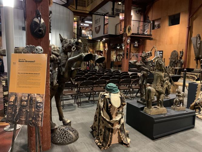 Roots 101 African-American Museum Displays
