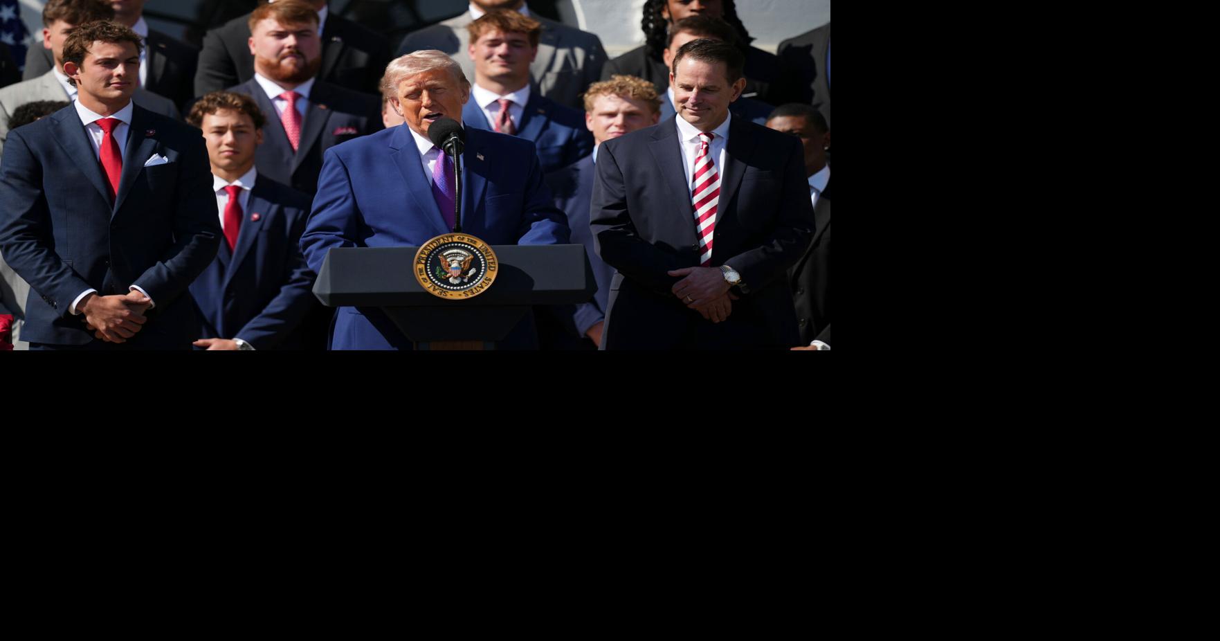 CRAWFORD | Indiana took its football fairy tale to the White House. And Curt Cignetti sounded right at home