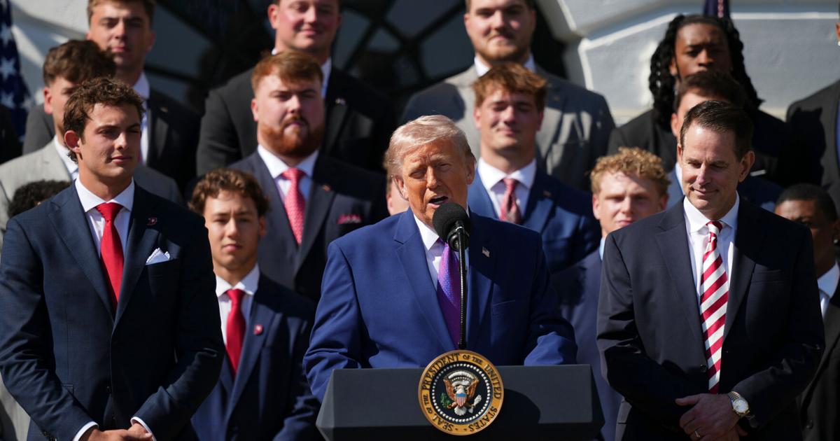 CRAWFORD | Indiana took its football fairy tale to the White House. And Curt Cignetti sounded right at home