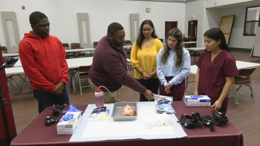 Jeffersontown High School students receive 'Stop the Bleed' training