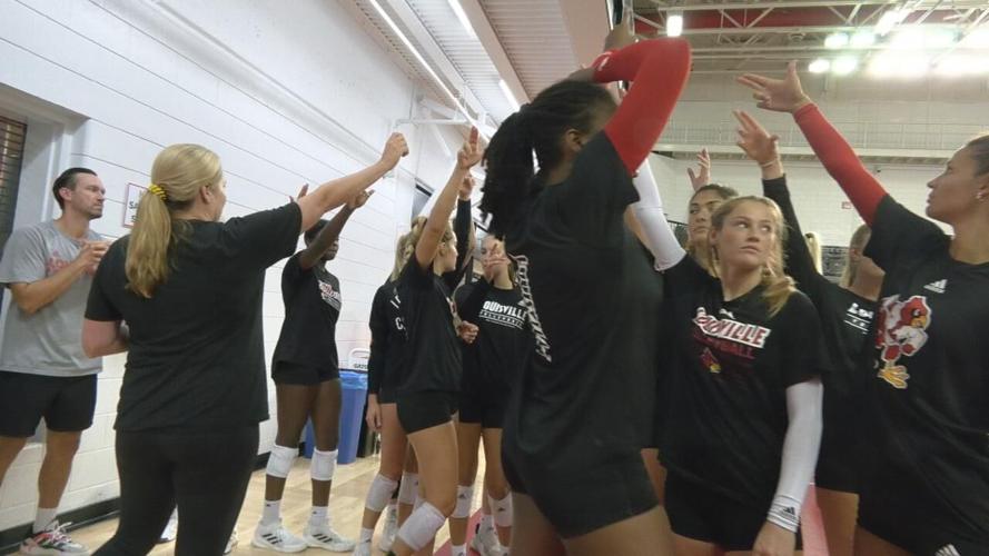 U of L volleyball hoping to set a crowd record against Notre Dame