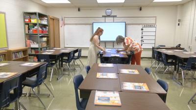 Back to School Preps at Wheeler Elementary