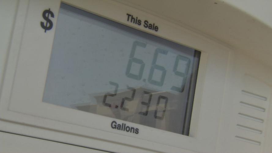 Gas price at pump