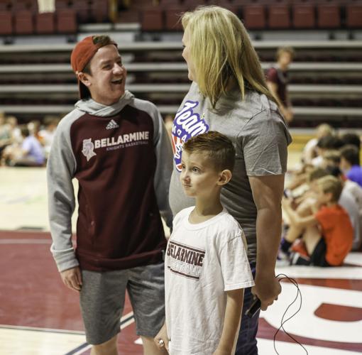 McSweeney with the Walshes