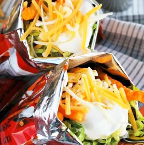 Flamin' Hot Cheeto walking taco 2022 Indiana State Fair.jpg