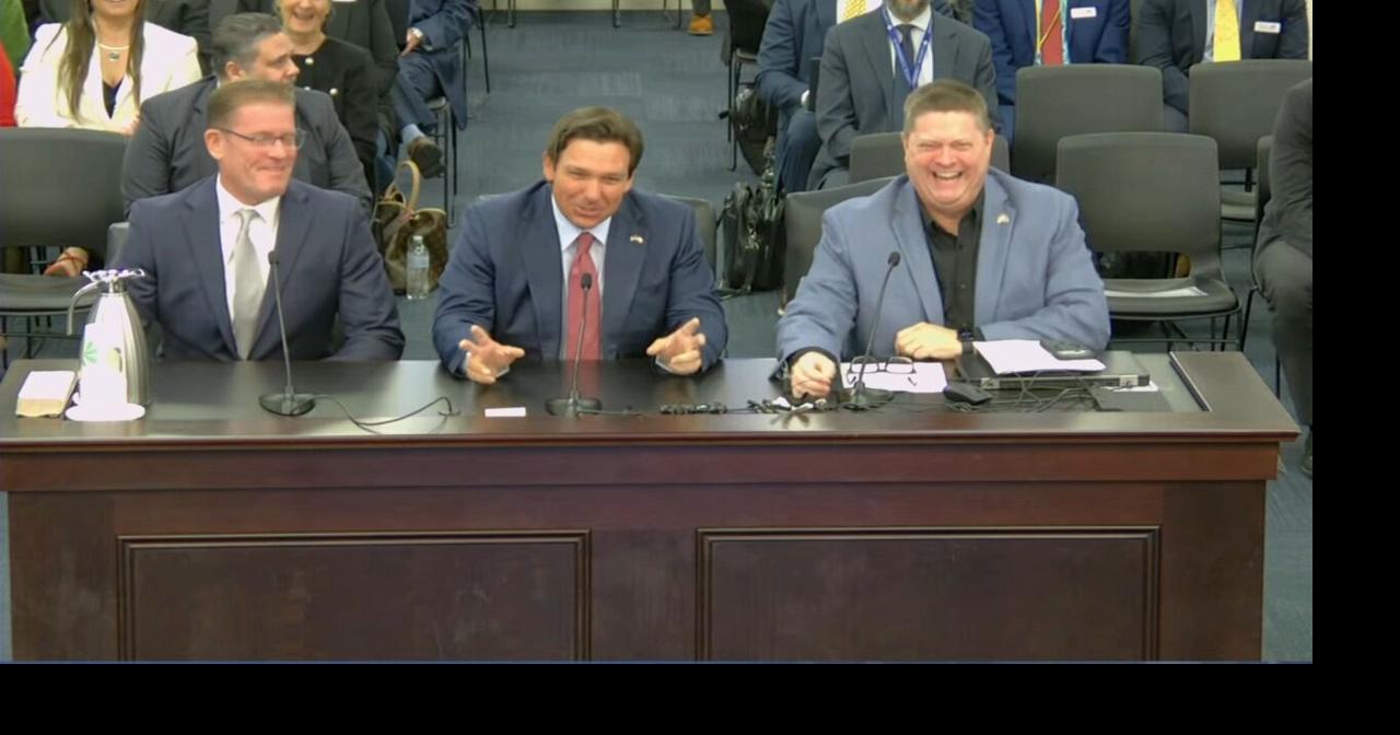 Florida Gov. Ron DeSantis speaks at Kentucky capitol