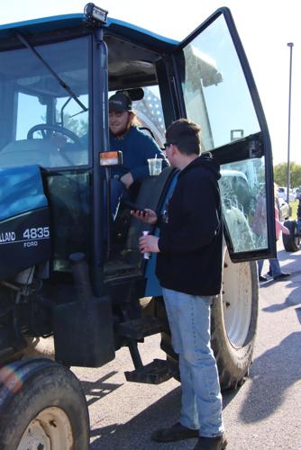 2023 'Drive Your Tractor to School Day' at Henry County High School in New Castle, Kentucky