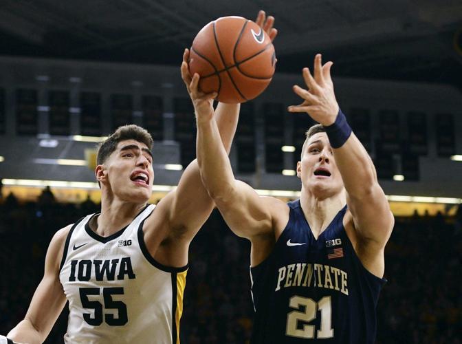 Luka Garza and John Harrar