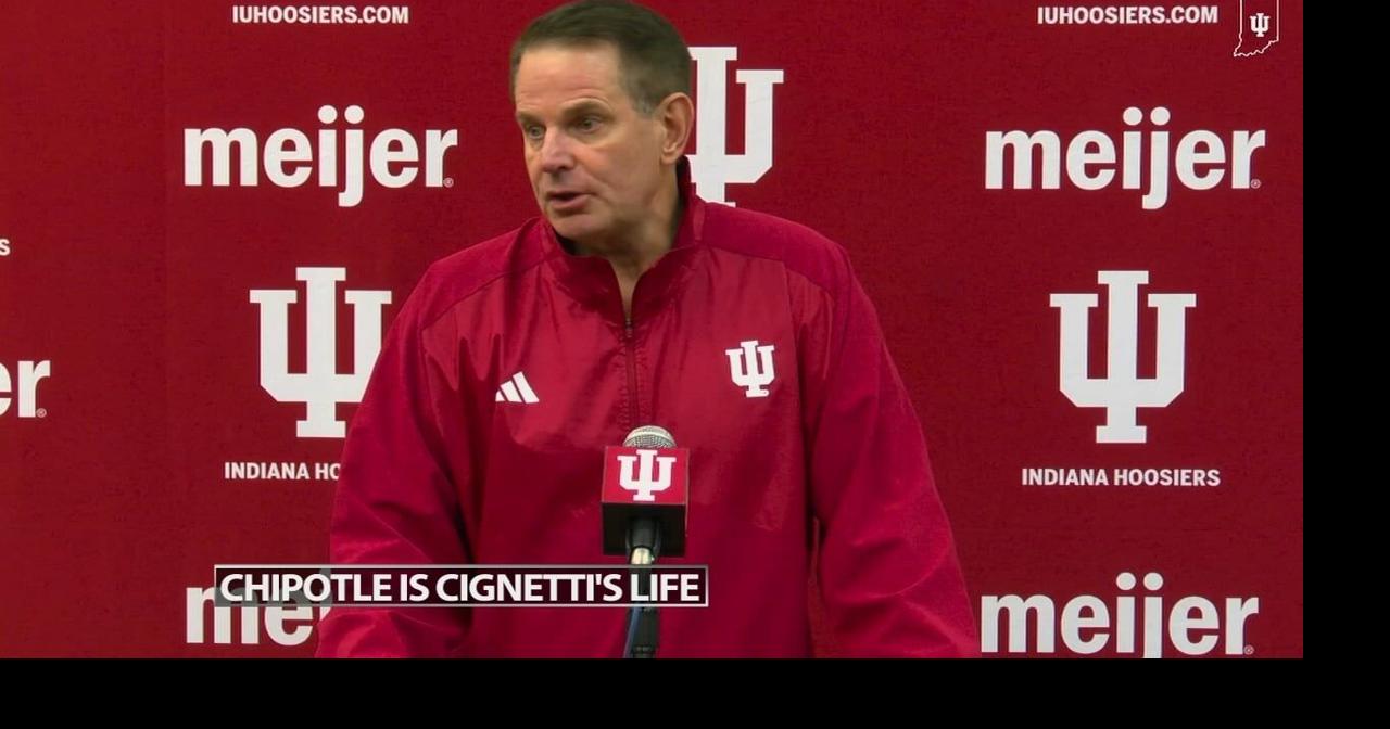IU Football's Curt Cignetti eats Chipotle every day