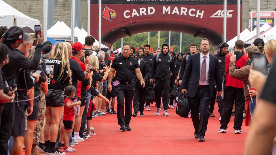 UofL Card March before Murray State 9-7-23
