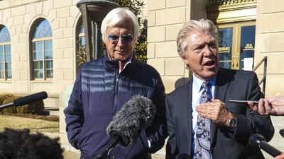 Clark Brewster and Bob Baffert