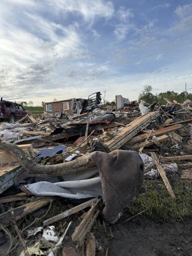 London Tornado damage