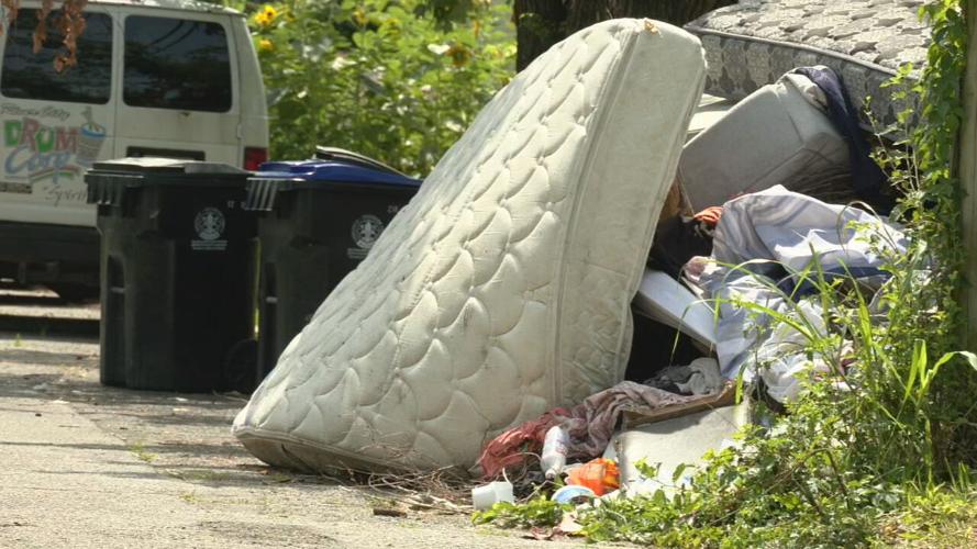 Metro Council code enforcement-trash dumped in west louisville