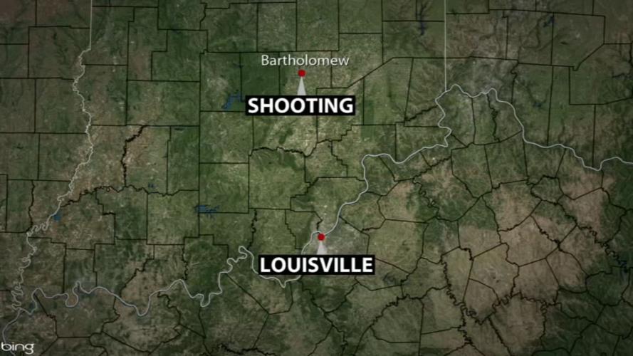 Bartholomew County map