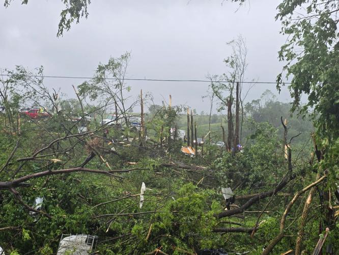 washington county sheriff ky long run road tornado damage photo 05/30/25