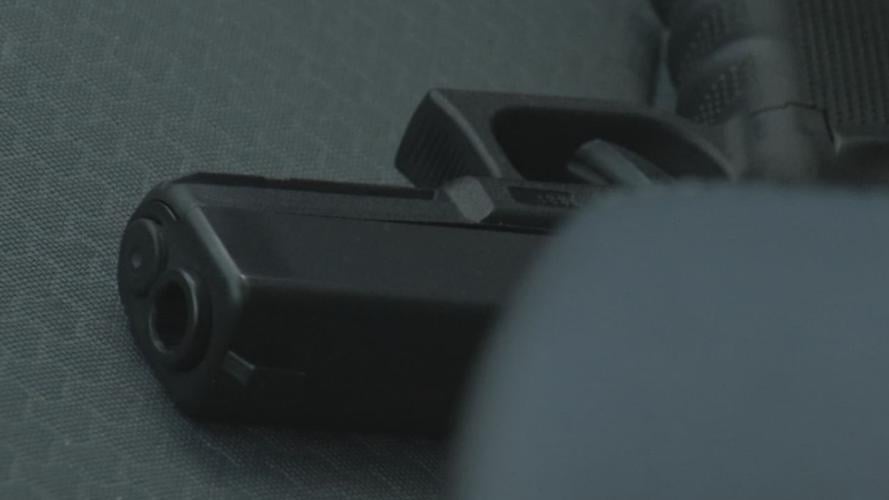 Handgun in vehicle (generic)