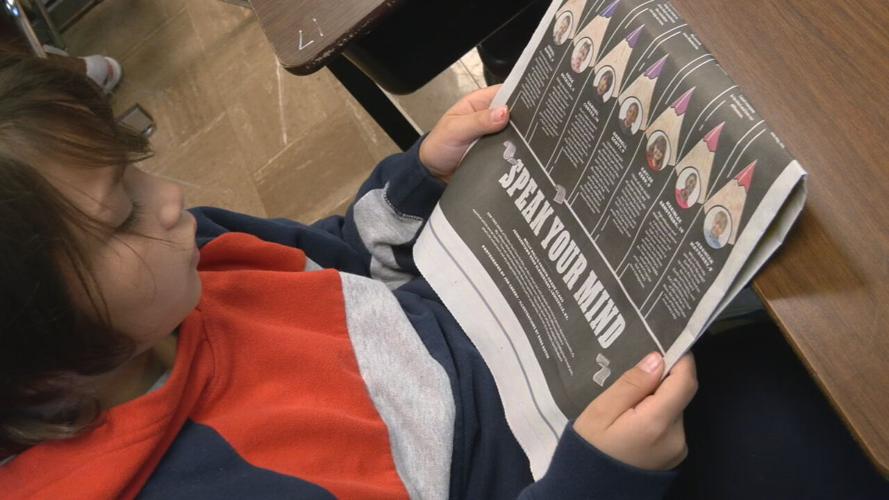 Johnsontown Rd. Elementary 4th graders in New York Times 9-25-22