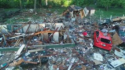 Jeffersonville Explosion Drone Closer - 5-20-19