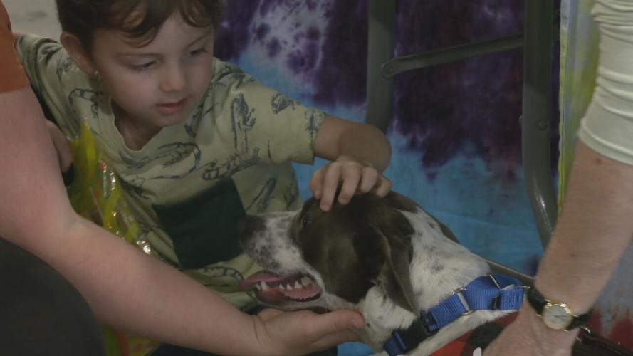LOU ADOPTS HUMANE SOCIETY