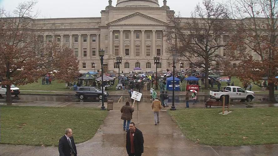 Second Amendment rally in Frankfort