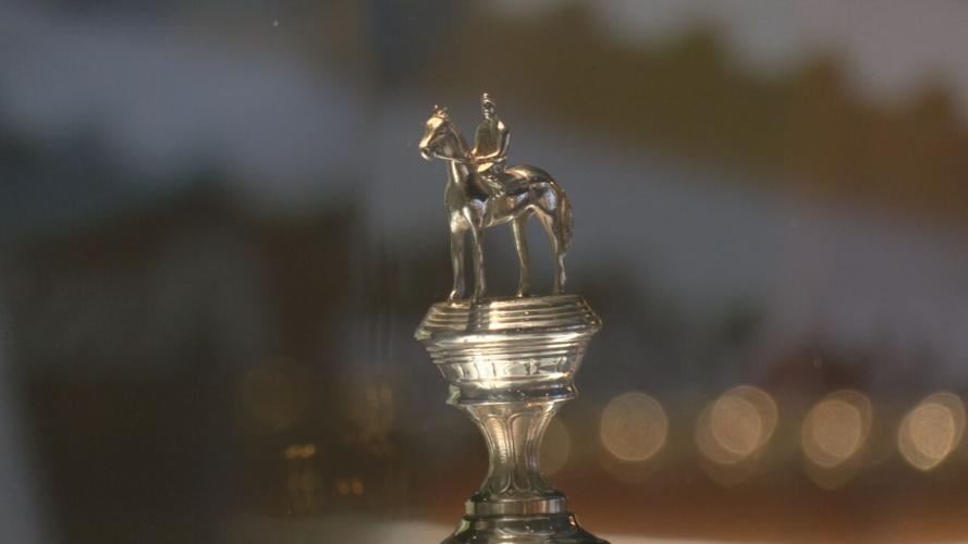 horse triple crown trophy