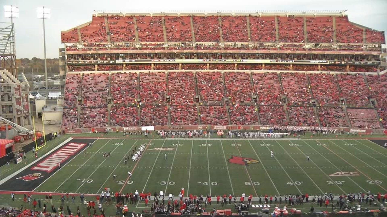 University Of Louisville Football Stadium Seating Chart