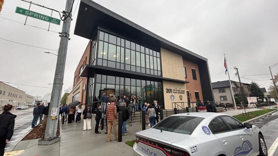 New Albany Police new headquarters on Spring Street