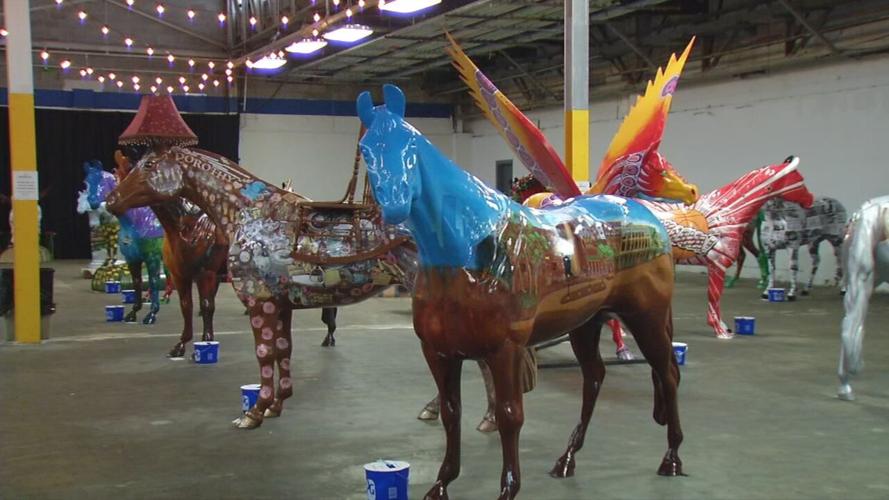 Gallopalooza horses at Churchill Downs First Turn