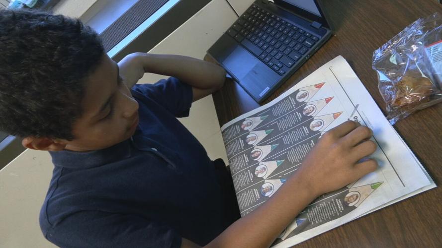 Johnsontown Rd. Elementary 4th graders in New York Times 9-25-22