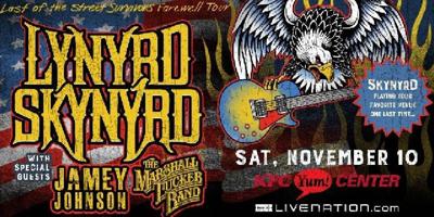 Legendary rock band Lynyrd Skynyrd to perform at KFC Yum! Center