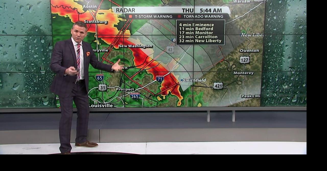 Jude Redfield's Early Thursday Morning Forecast Weather